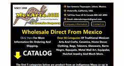 Desktop Screenshot of mexarte.com